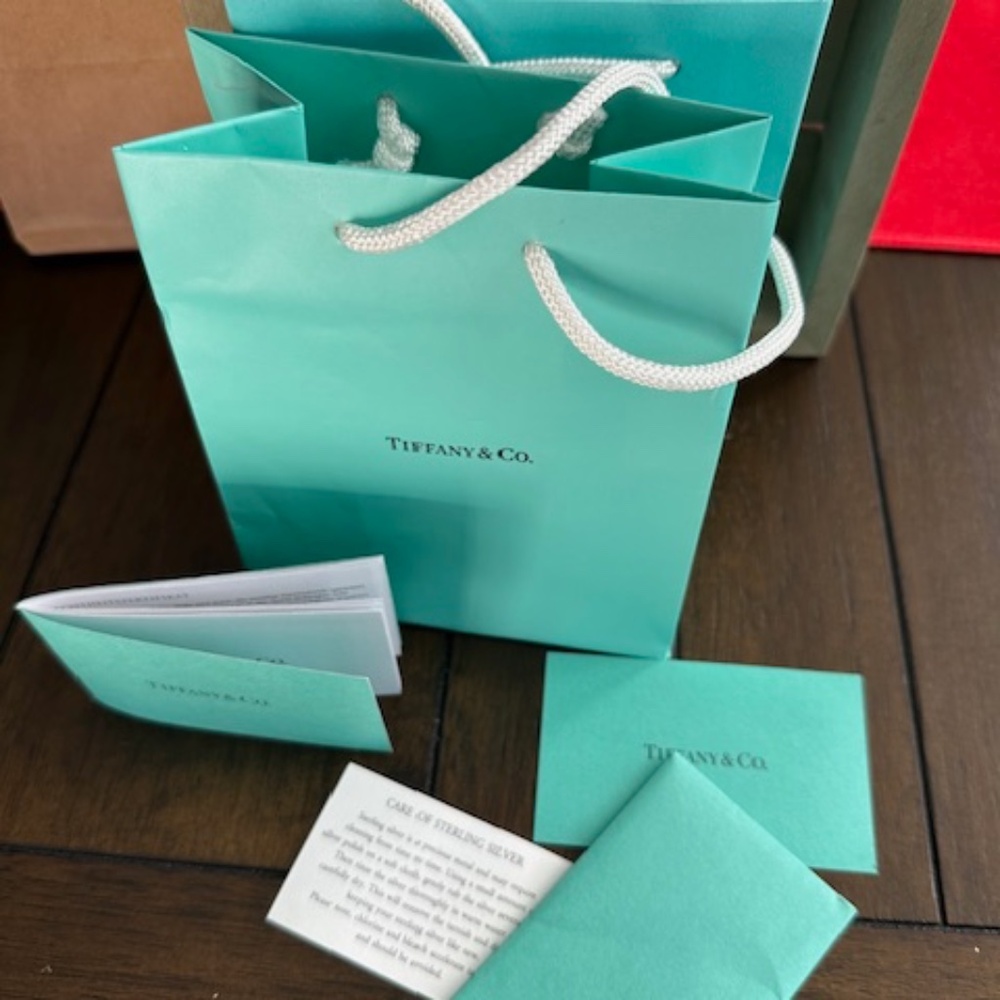 Tiffany Bags and insert cards